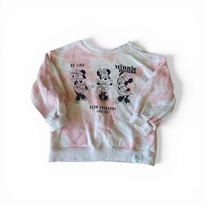 Zara Pink and White Kids Sweatshirt